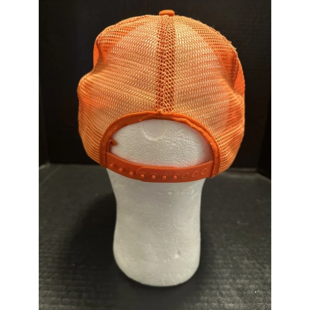 Tide Racing Team Hat Cap Men's Orange Snapback Mesh‎ Trucker Vintage Nascar USA